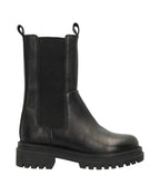 Women's Chelsea Boots with Elastic Inserts on the Sides and Chunky Sole