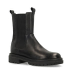 Women's Chelsea Boots with Elastic Inserts on the Sides and Chunky Sole