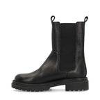 Women's Chelsea Boots with Elastic Inserts on the Sides and Chunky Sole