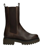 Women's Chelsea Boots with Elastic Inserts and Thick Profiled Sole