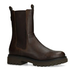 Women's Chelsea Boots with Elastic Inserts and Thick Profiled Sole