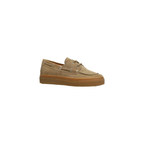 Women's Boat Shoes with Suede-Like Texture and Sole in the Same Shade