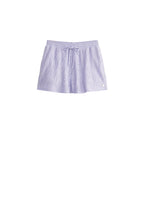 Women's Shorts with Elastic Waist and Short Wide Leg