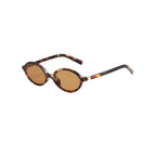Women's oval sunglasses