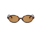 Women's oval sunglasses