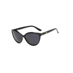 Women's cat-eye sunglasses with a shaped frame