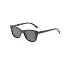Women's sunglasses with a bold frame and cat-eye shape