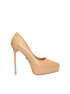 Women's platform stiletto heels with pointed toe