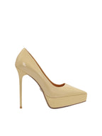 Women's platform stiletto heels with pointed toe