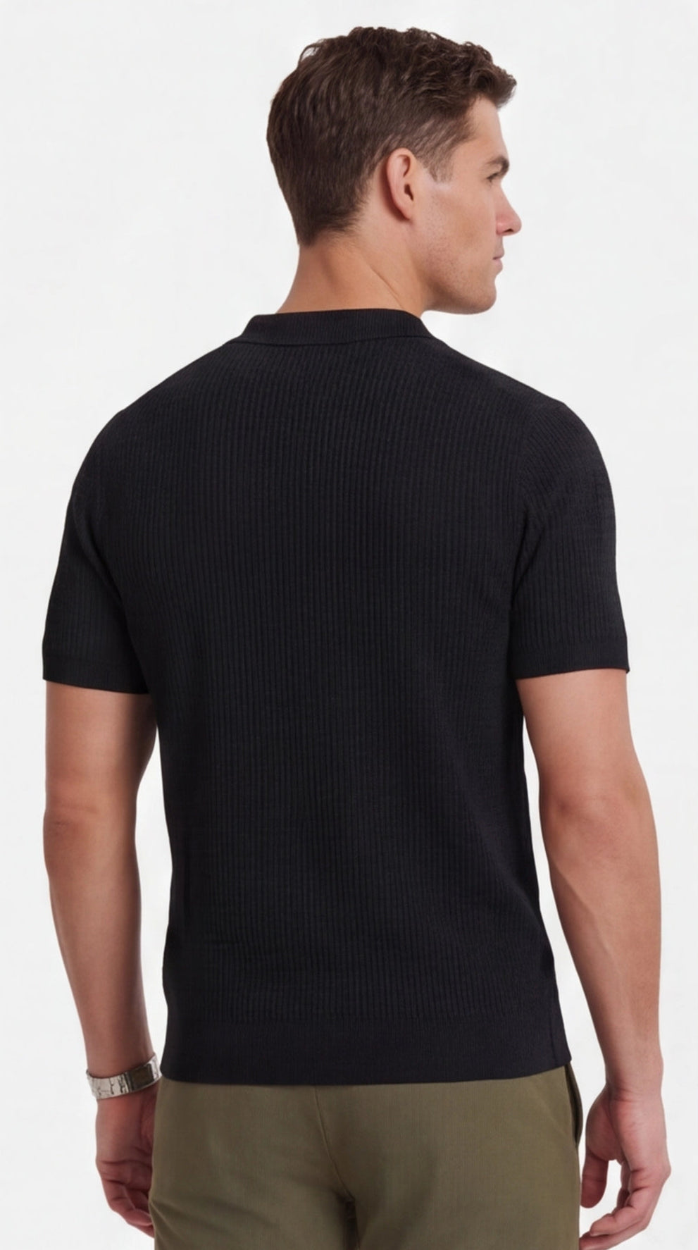 Men's Short Sleeve T-Shirt with Round Neck