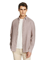 Men's shirt with a chest pocket and long sleeves