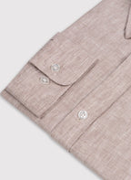 Men's shirt with a chest pocket and long sleeves