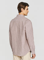 Men's shirt with a chest pocket and long sleeves
