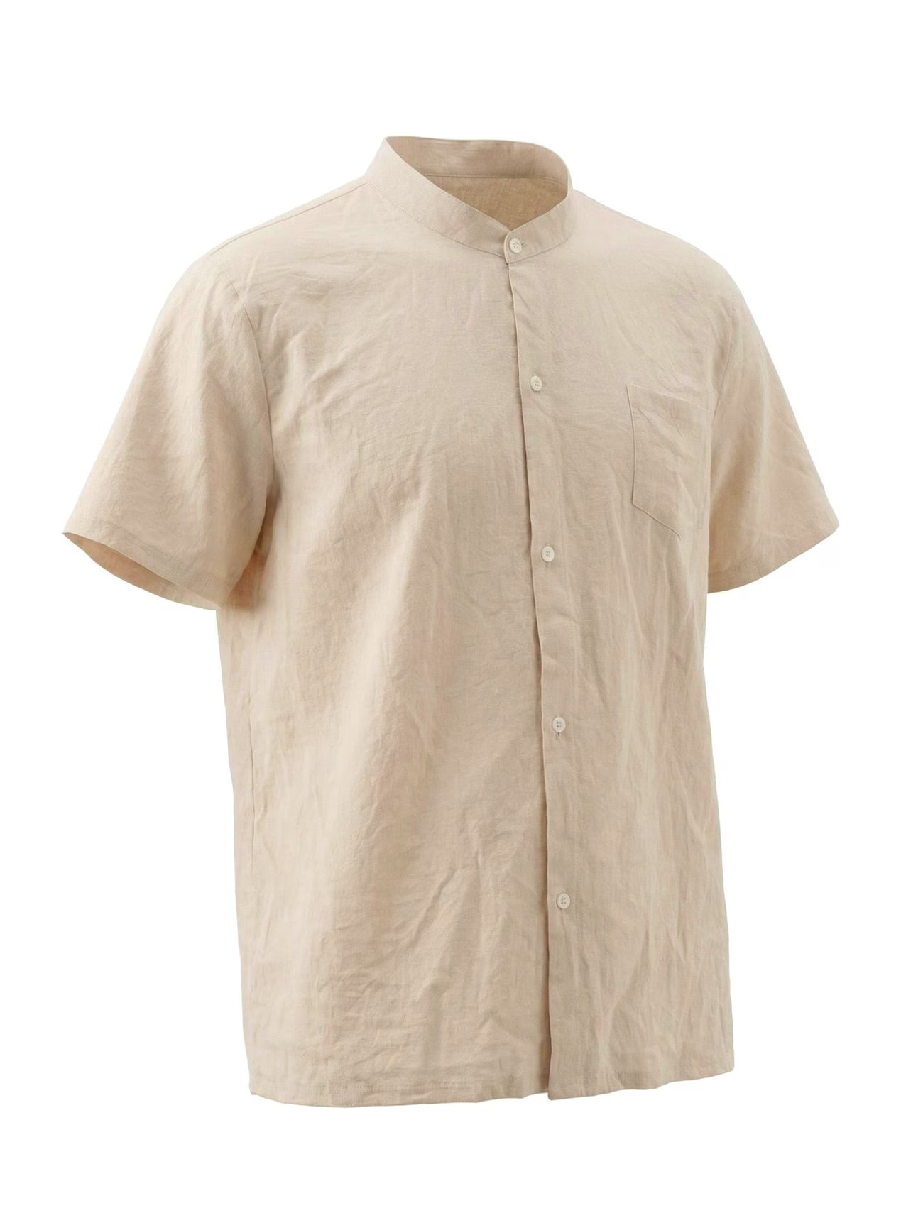 Men's Short Sleeve T-Shirt with Round Neck