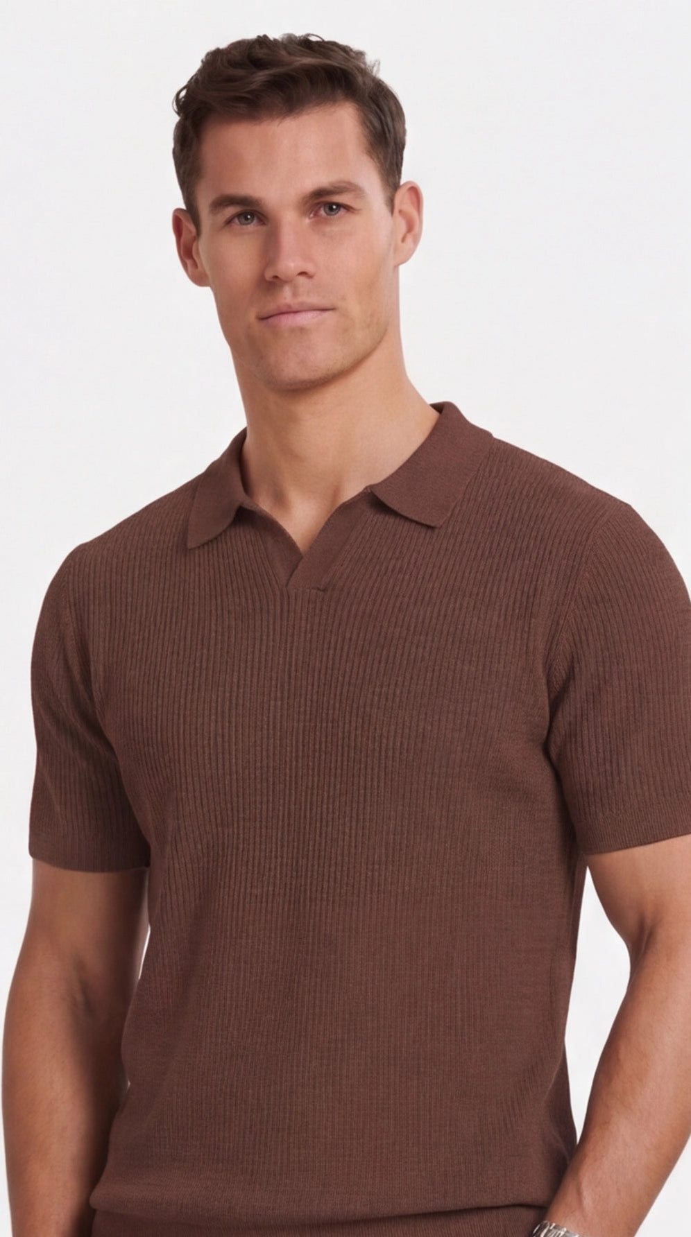 Men's Short Sleeve T-Shirt with Round Neck