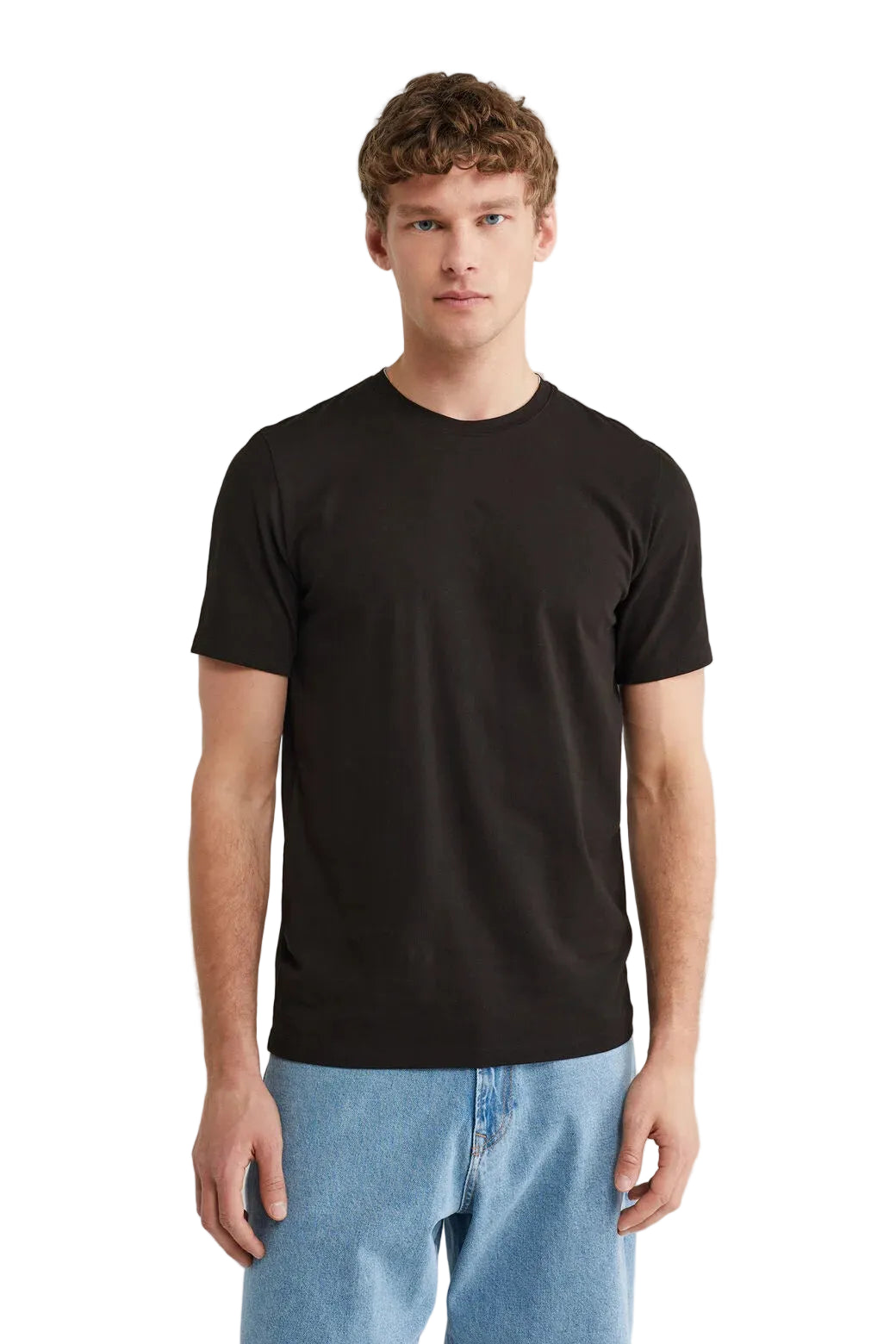 Men's Short Sleeve T-Shirt with Round Neck