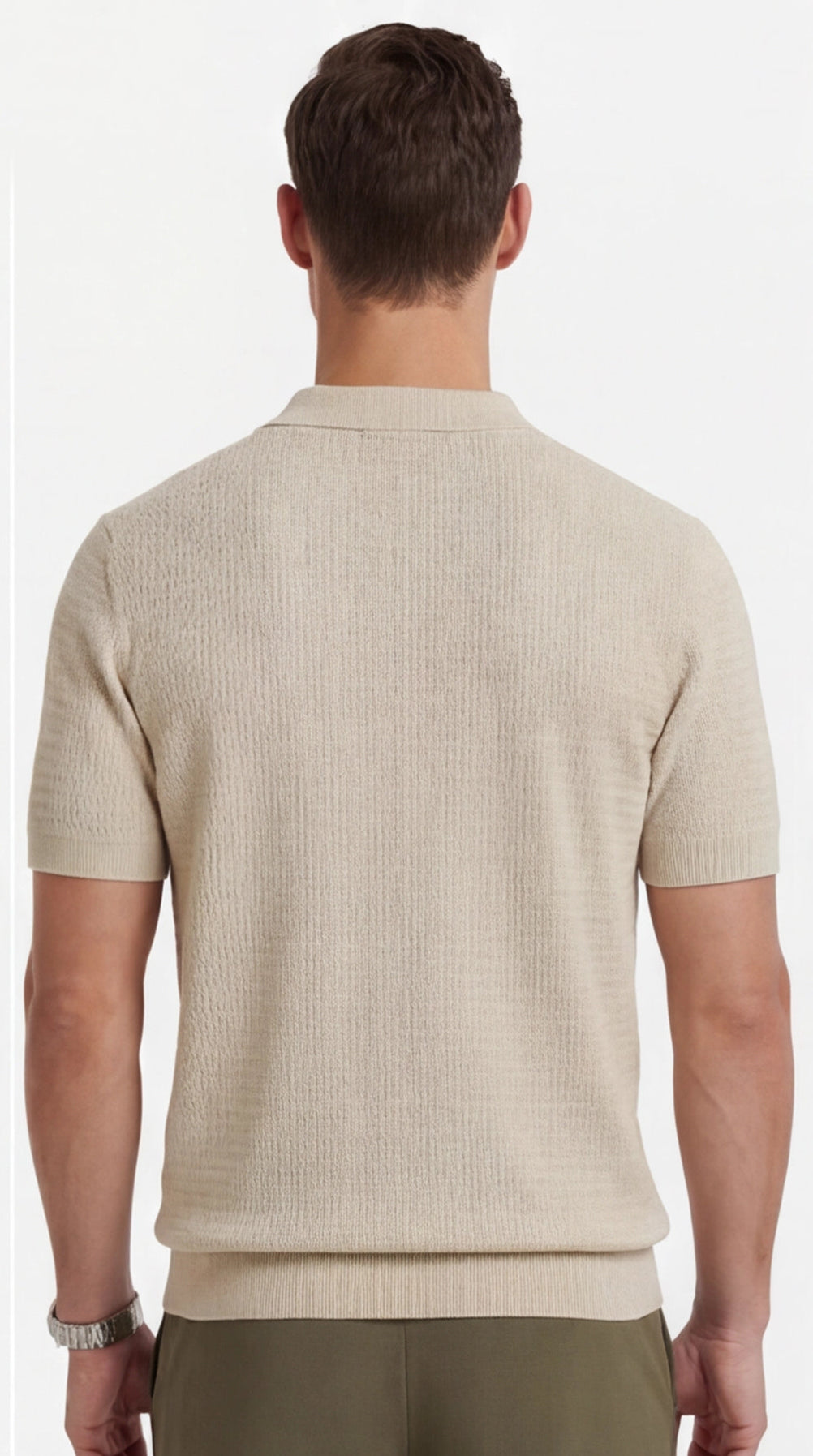Men's Short Sleeve T-Shirt with Round Neck