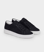 Męskie Sneakersy z Niskim Cholewką na Białej Podeszwie z Zapięciem na Sznurówki
