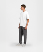 Men's Oversized T-shirt with Dense Texture and Reinforced Collar