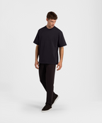 Men's Loose-Fit T-shirt with Short Sleeves and Round Neckline