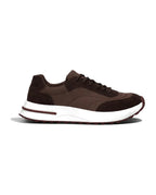 Męskie sneakersy sznurowane – bok